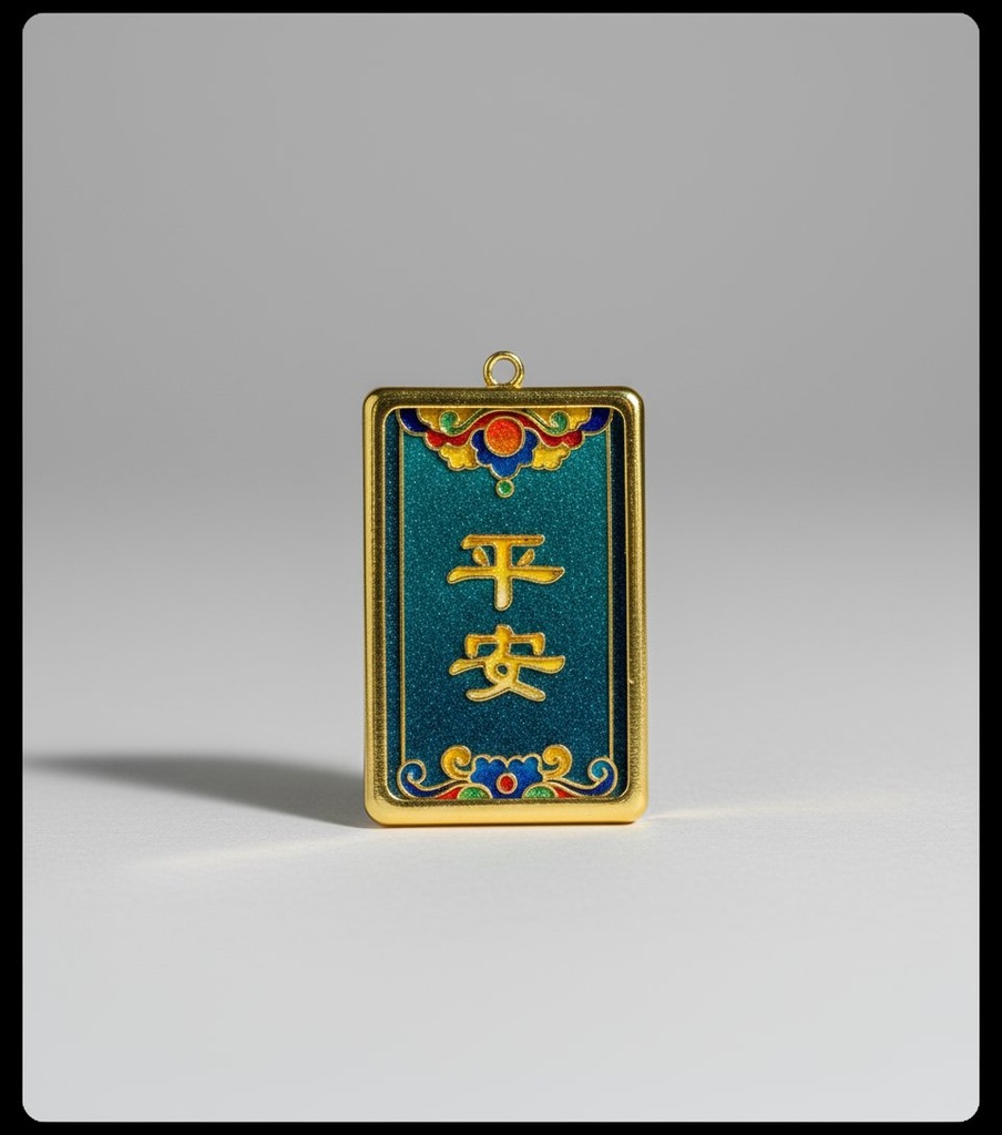 挂件.平安牌