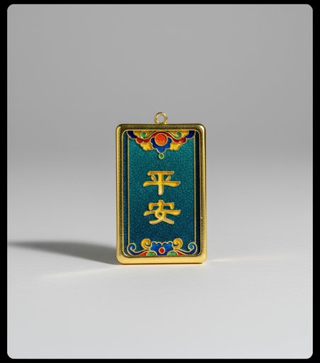 挂件.平安牌 (挂件.青金佑)