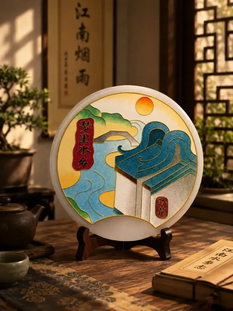 玉石.梦里水乡