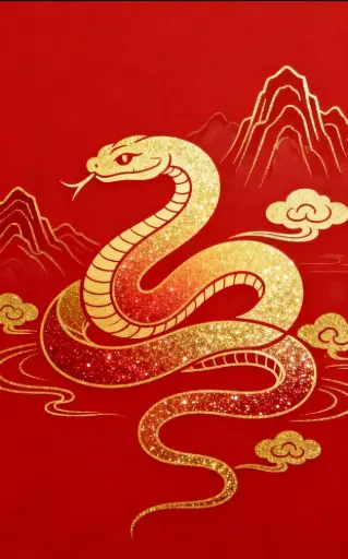 生肖牌.蛇