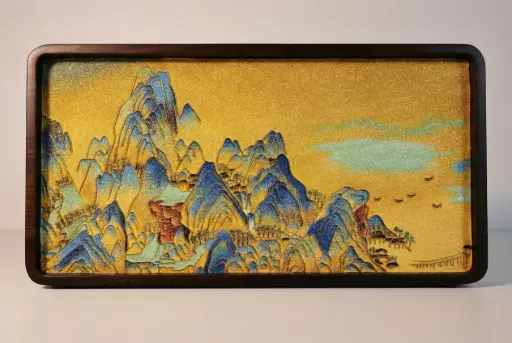 黑檀.千里江山图