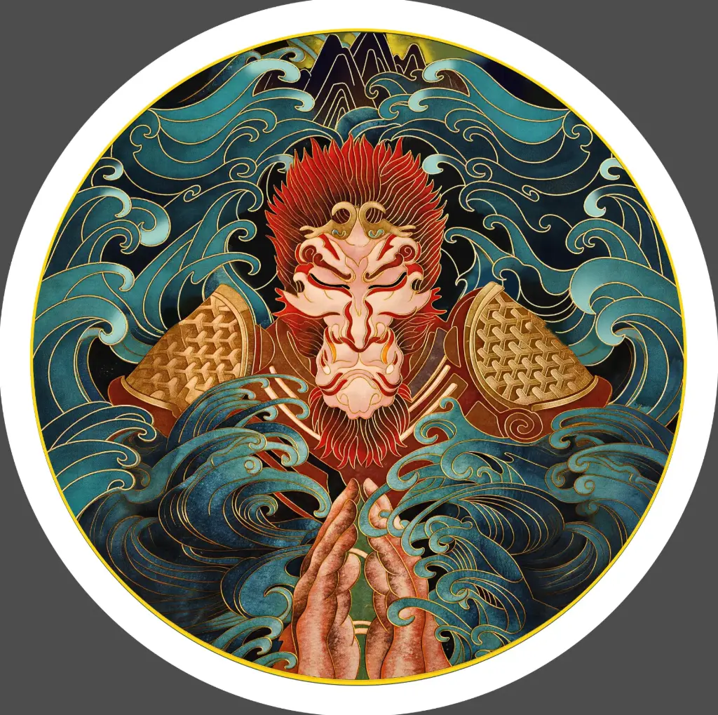 玉石.悟道行者25cm