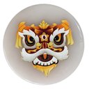 玉石.金狮瑞彩